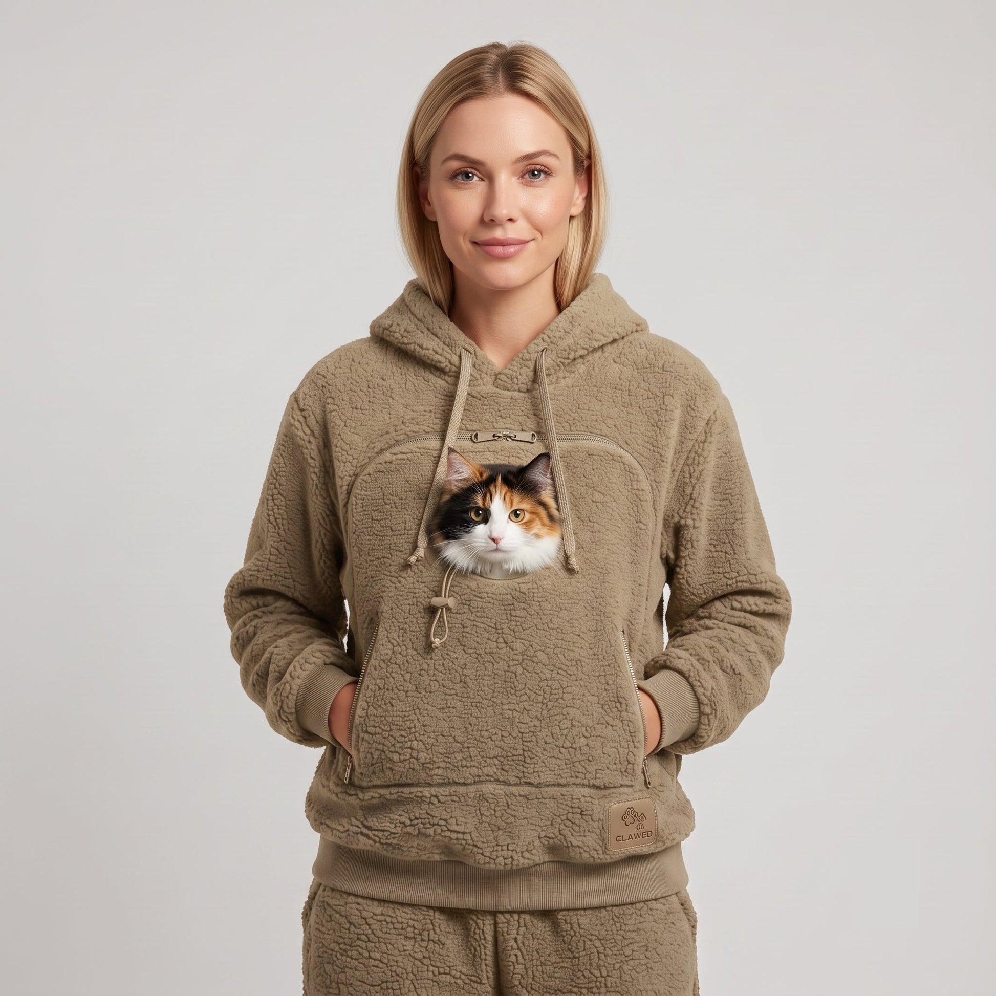 The Huggiez Hoodie with Pet Tote Carrier