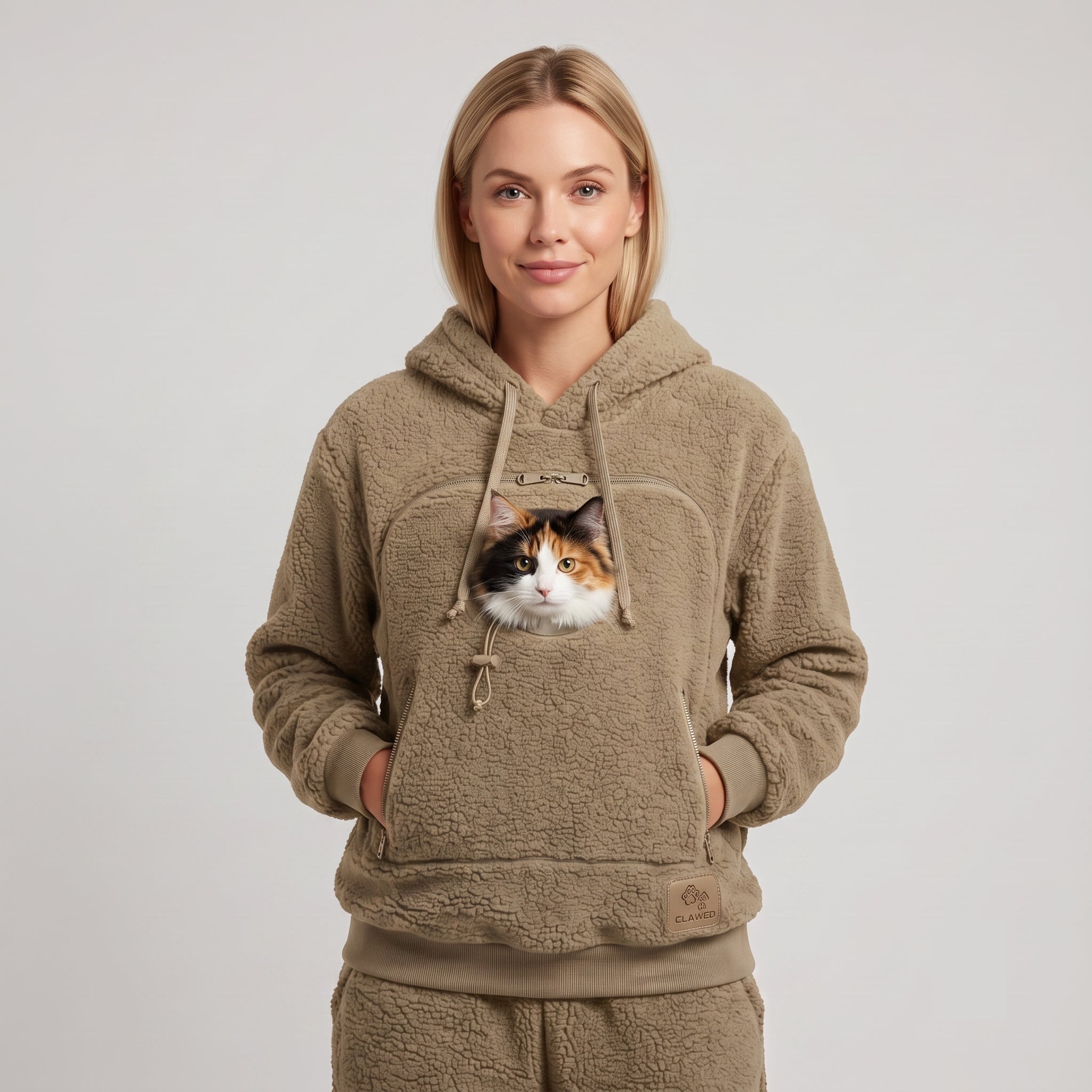 The Huggiez Hoodie with Pet Tote Carrier