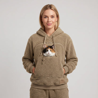 The Huggiez Hoodie with Pet Tote Carrier