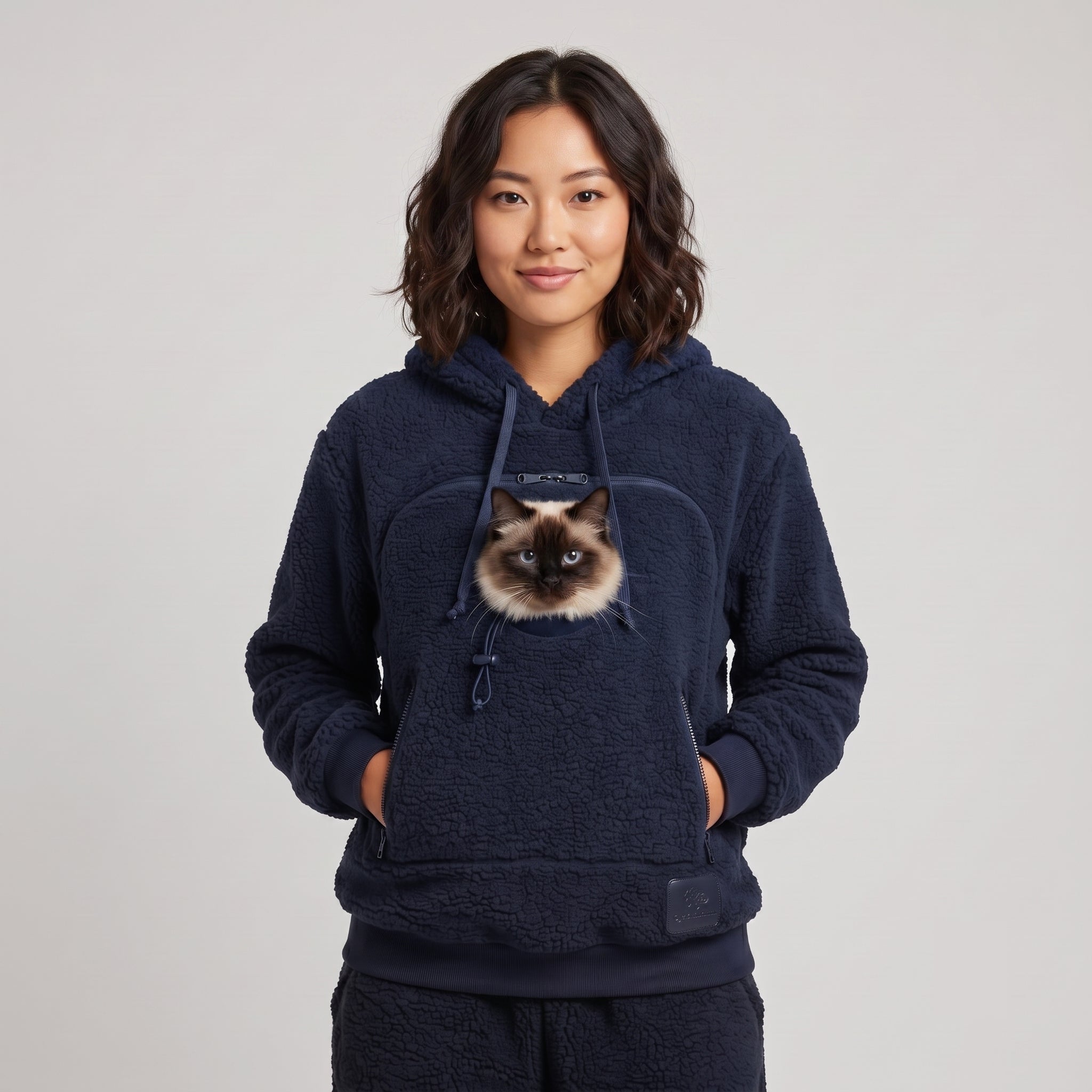 The Huggiez Hoodie with Pet Tote Carrier