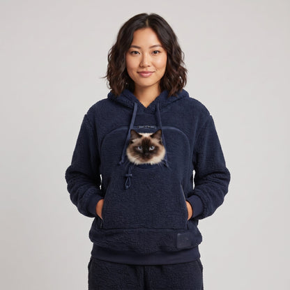 The Huggiez Hoodie with Pet Tote Carrier