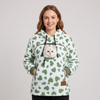 The Huggiez Hoodie with Pet Tote Carrier