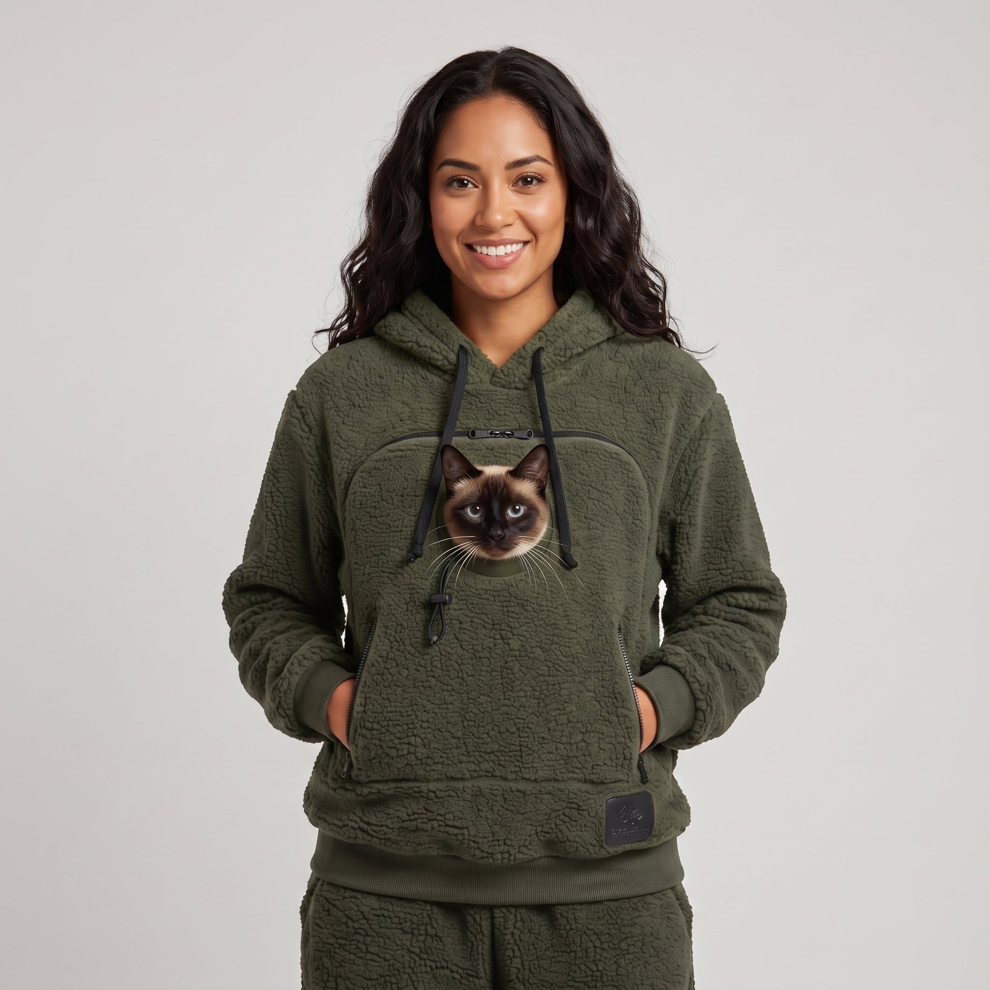 The Huggiez Hoodie with Pet Tote Carrier