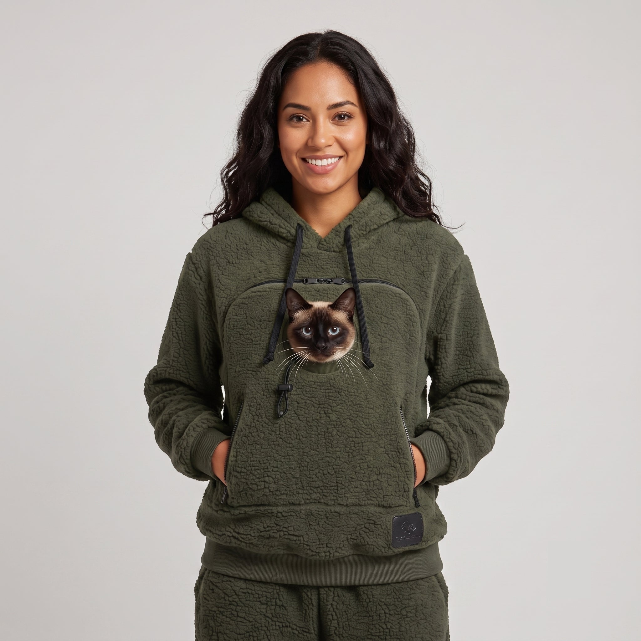 The Huggiez Hoodie with Pet Tote Carrier