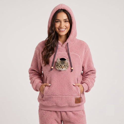 The Huggiez Hoodie with Pet Tote Carrier