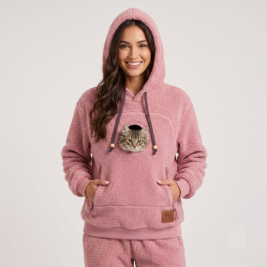The Huggiez Hoodie with Pet Tote Carrier