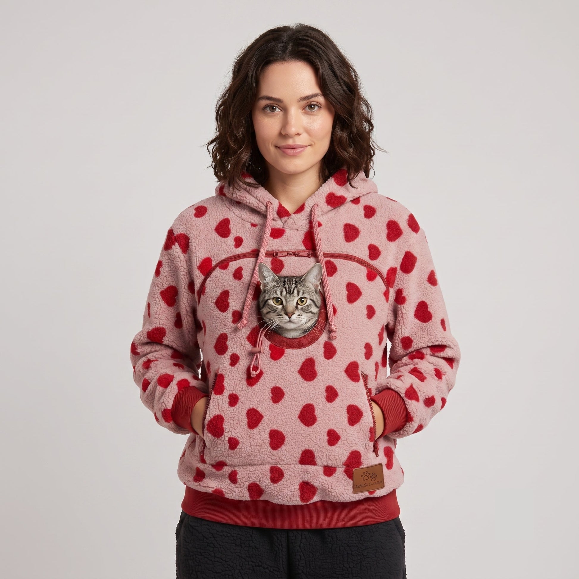 The Huggiez Hoodie with Pet Tote Carrier